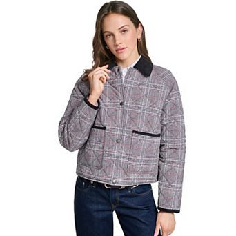 Women's Levi's® Corduroy Trim Quilted Barn Jacket