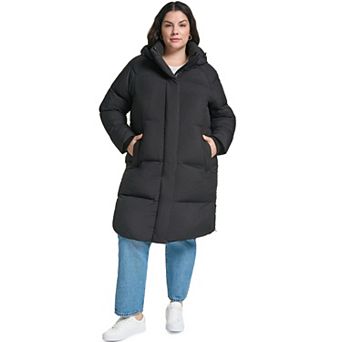 Plus Size Levi's® Cloud Puff Long Puffer Jacket