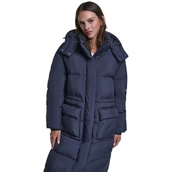 Women's Levi's® Maxi Length Cinch Waist Puffer Parka