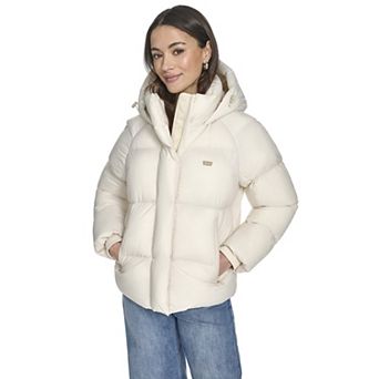 Women's Levi's® Hooded Quilt Puffer Jacket