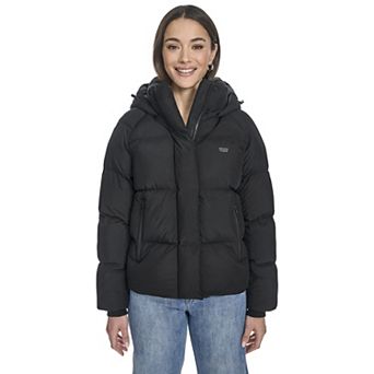 Women's Levi's® Hooded Quilt Puffer Jacket