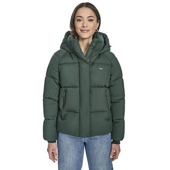 Women's Levi's® Hooded Quilt Puffer Jacket