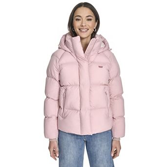 Women's Levi's® Hooded Quilt Puffer Jacket