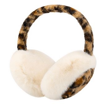 Foldable Mink Plush Earmuffs for Women Winter Ear Warmers