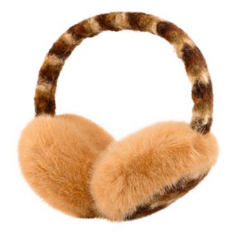 Foldable Mink Plush Earmuffs for Women Winter Ear Warmers