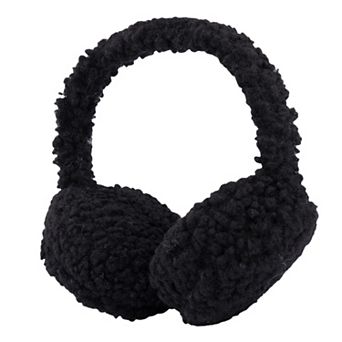 Foldable Solid Color Fleece Winter Warm Earmuffs Windproof