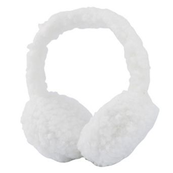 Foldable Solid Color Fleece Winter Warm Earmuffs Windproof