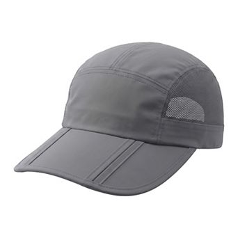 Sun-Protective Baseball Cap, Foldable Adjustable Mesh Quick-Drying Duckbill Cap