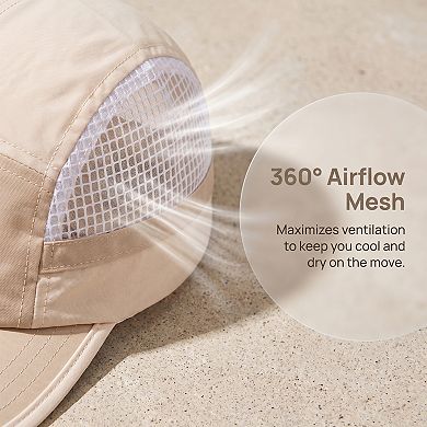 Outdoor Quick-Drying Baseball Cap, Breathable Waterproof Sun Protection Adjustable for Hiking