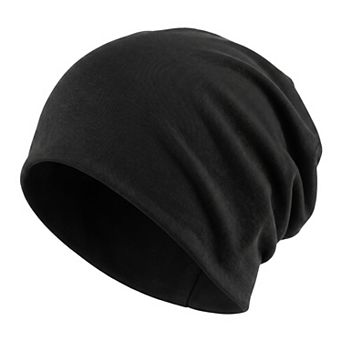 Women's Windproof Beanie, Solid Postpartum Chemotherapy