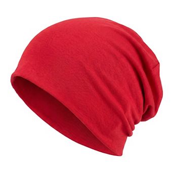 Women's Windproof Beanie, Solid Postpartum Chemotherapy
