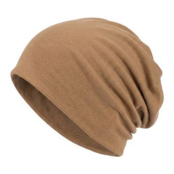 Women's Windproof Beanie, Solid Postpartum Chemotherapy