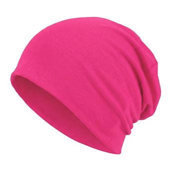 Women's Windproof Beanie, Solid Postpartum Chemotherapy