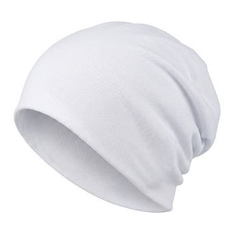 Women's Windproof Beanie, Solid Postpartum Chemotherapy