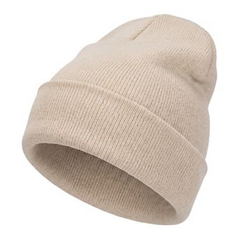 Women's Winter Beanie, Cuff Soft Warm Stretchy Knit Hat Cuffed Cap