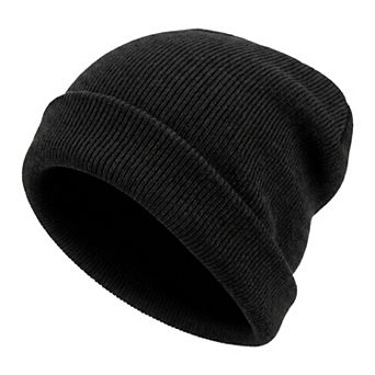 Women's Winter Beanie, Cuff Soft Warm Stretchy Knit Hat Cuffed Cap