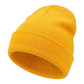 Women's Winter Beanie, Cuff Soft Warm Stretchy Knit Hat Cuffed Cap