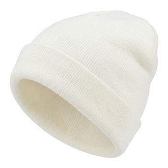Women's Winter Beanie, Cuff Soft Warm Stretchy Knit Hat Cuffed Cap
