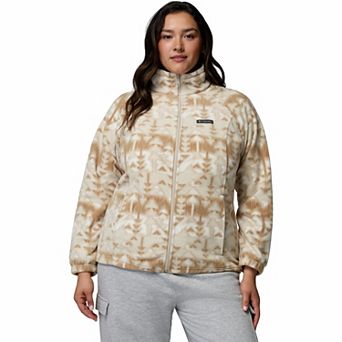 Plus Size Columbia Benton Springs Printed Full Zip Jacket