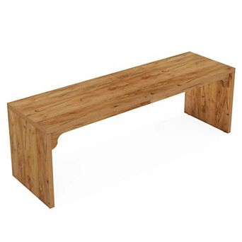 YIORTWO 79 Inch Two Person Desk Long Double Computer Desk