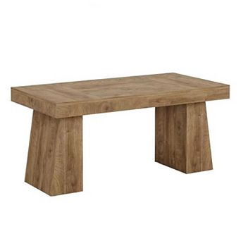 YIORTWO Executive Desk Modern Wood Computer Workstation Office Table
