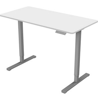 YIORTWO 48 x 24 Inch Electric Standing Desk Adjustable Height Office Desk
