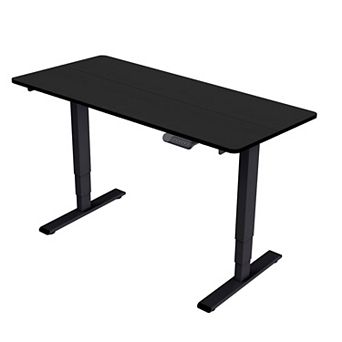 YIORTWO 55 Inch Electric Standing Desk Dual Motor Height Adjustable Office Desk for Study Room