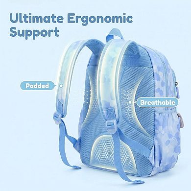 Lovely Schoolpack Splash proof Multi pocket Book Bag