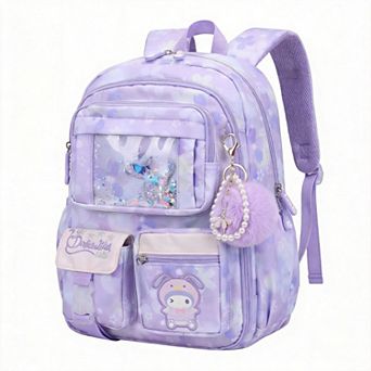 Lovely Schoolpack Splash proof Multi pocket Book Bag