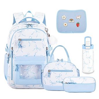4-in-1 girlspack Ita Bag Set Lunch Box Pencil Pouch Water Bottle