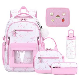 4-in-1 girlspack Ita Bag Set Lunch Box Pencil Pouch Water Bottle
