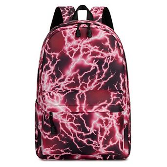 Boy Lightning School Backpack Laptop Waterproof