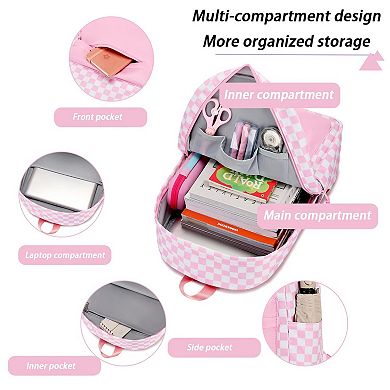 Schoolpack Lightning Bookbag Laptop Teenager Waterproof