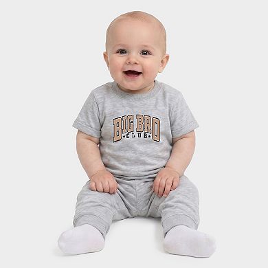 Big Bro Club Stars - Infant Jogger Pant Crew Set