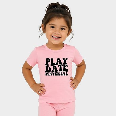 Play Date Material - Toddler Crew Shorts Set