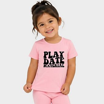 Play Date Material - Toddler Crew Shorts Set