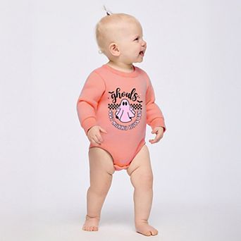 Just Wanna Have Fun Checkered - Infant Fleece BodySuit