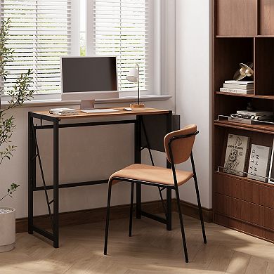 31.5" Home Office Desks with Storage Bag and Hook