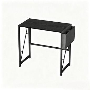 31.5" Home Office Desks with Storage Bag and Hook