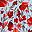 Red Blue Flower