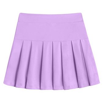 Arshiner Girl Tennis Skirts With Shorts Athletic Pleated Skirt Workout Performance Skorts