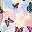 Tiedyeutterfly