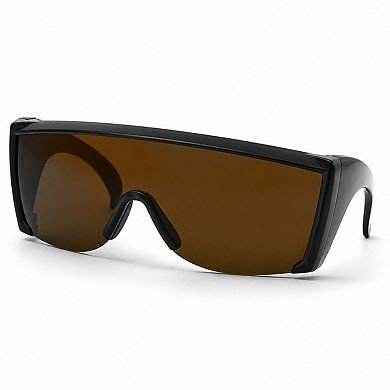 Wraparound Sunglasses Block UV Rays Fit Over Prescription Lenses