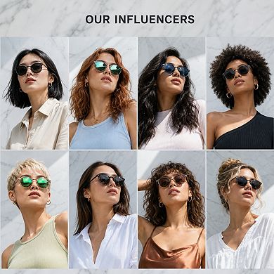 Classic Polarized Sunglasses Vintage Style UV Protection Lightweight Durable All Weather