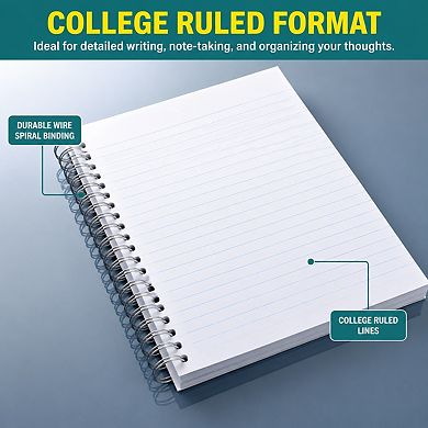 College Ruled Small Notepads 4x6 50 Sheets Per Pad 25 Pack