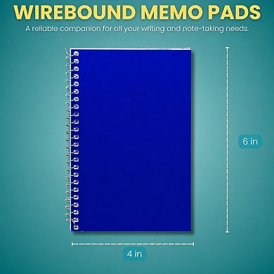 College Ruled Small Notepads 4x6 50 Sheets Per Pad 25 Pack