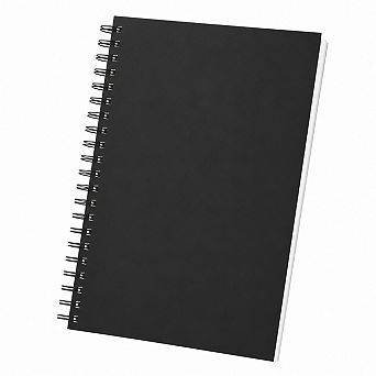 Hardcover Spiral Notebooks 4 Pack 7mm College Ruled 100gsm Thick Paper 160 Pages Per Notebook