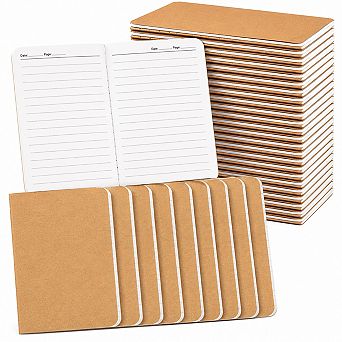 60 Packs Lined Pocket Notebooks Bulk Classroom Student Gifts