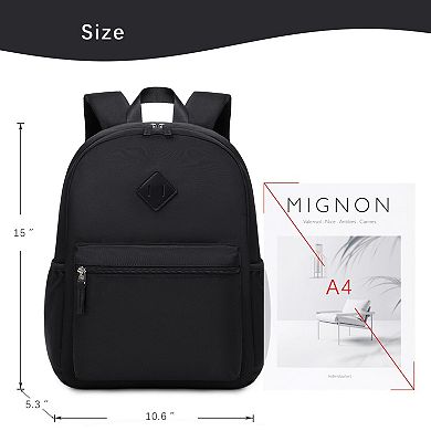 Kids Lightweight Water Resistant School Backpack With Reflective Strips