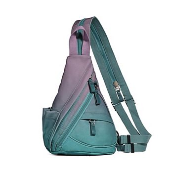 Canvas Sling Bag Crossbody Purse Anti Theft Lightweight Casual Daypack